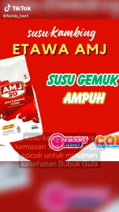PROMO Paket Hemat 2 pcs Susu Kambing AMJ 20 Asli Original