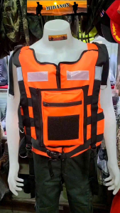 เสื้อชูชีพกู้ชีพกู้ภัย เสื้อชูชีพเจ้าหน้าที่ช่วยผู้ประสบภัย