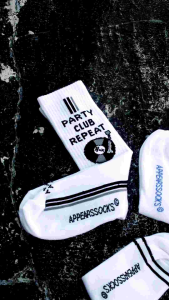 APPEARS SOCKS - PARTY CLUB - Kaos kaki motif