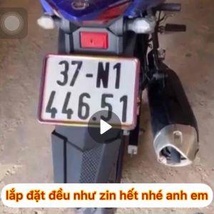 Dè fz cho ex 150155winner v1x gắn như zin có kèm pas chống gẫy có khoét sẵn lỗ bắt xi nhan cho anh em