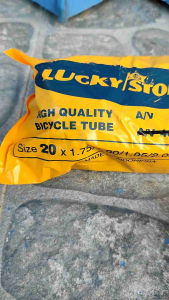Ban Dalam Sepeda Ukuran 20 x 1.75 / 2.125 Lucky Stone Pentil Motor Lipat BMX Mini | High Quality