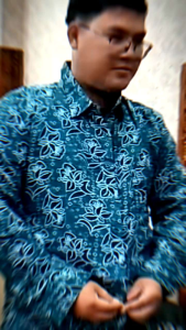 SERAGAM ATASAN BATIK PKK PRIA LENGAN PANJANG LAPIS FURING BAHAN STANDAR PKK NASIONAL