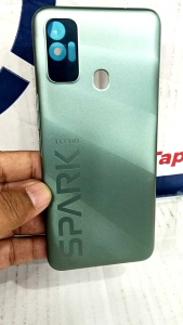 Backdoor tecno Spark 7 tutup belakang spark7 + penguat sinyal casing bazel tutup mesin
