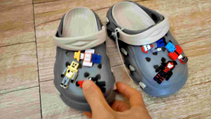 Sandal anak laki-laki model Baim slide slop Roblox size: 24-35