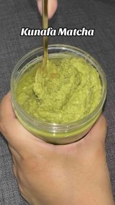 MATCHA KUNAFA JAR VIRAL