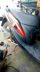 Leher Knalpot Standar Honda Beat Karbu Fi Scoopy Spacy Vario 110 FI Paling Tebal Berkualitas