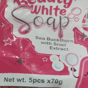 ORIGINAL 5 BARS IN 1 PACK 350g  YGB BEAUTY WHITE SOAP  WHITENING SOAP