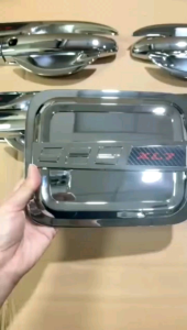 Paket Outer Handle Tank Cover Suzuki XL7 2020 2024 2025 2026 2027 Hitam Chrome Carbon .