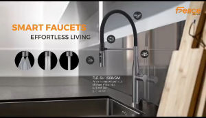 🔥FELICE🔥 GUNMETAL MAGNETIC FLEXIBLE KITCHEN SINK MIXER