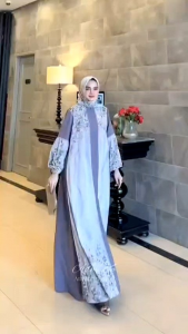 damla id set hijab gamis 2025 edisi hanum dan ainun set aka adm set amore by ruby