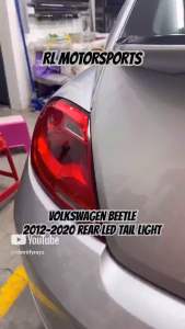 Volkswagen Beetle facelift style rear led tail lamp light sequential signal 2013 2014 2015 2016 2017 2018 2019 2020 bodykit body kit