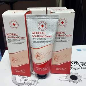 Kem Dưỡng Da Tay Chân Kem Ốc Sên Hàn Quốc Kem Dưỡng Da Tay MEDIBEAU SNAIL HAND CREAM 100ML.