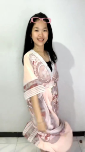 TM 96690 Jade Kimono Maxi Dress Import Wanita Model Kimono Terbaru Elegan Cantik dan Feminim