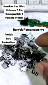 Conektor Charger Konektor Cas Mikro Lenovo A1000 A2010 A6000 A6000+ A7000 Plugin Connector Micro Usb