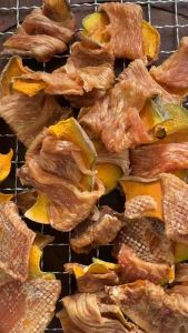 100% Home Made Pet Treats Dehydration Chicken Pumpkin Slices 30g/50g/100g | Pure Natural Meat & Pumpkin for Dogs or Cats