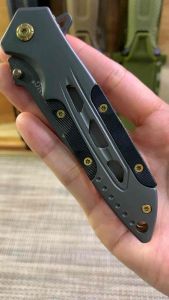 มีดพับปลายแหลมใช้งานเอนกประสงค์ มีดใช้งานงานกลางแจ้งoutdoor ตั้งแค้มป์ เดินป่า ป้องกันตัว