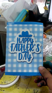 FATHERS DAY CHIP BAGS 10PCS: A Convenient Snack Container