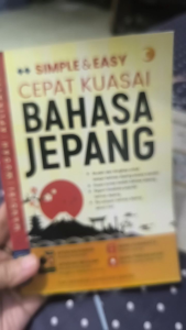 Bundling 3 Buku 2 MINNA NO NIHONGO I DAN II dan 1 buku SIMPLE & EASY CEPAT KUASAI BAHASA JEPANG