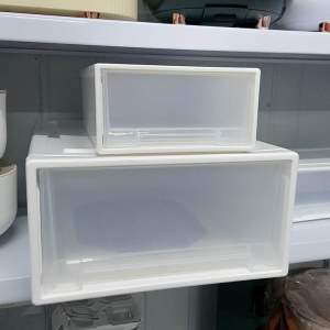 High Quality Storage Box Bins Container Stackable Drawer Plastic Bedroom Wardrobe Clothes Storage Organizer