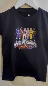 Tshirt Kids Kaos Atasan Oblong Sablon Karakter POWER RANGER SPD Anak Laki-Laki Usia 1-12 Tahun