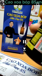 2 Chai Cao Xoa Bóp Thảo Dược Giảm Đau Nhức 8 Sang
