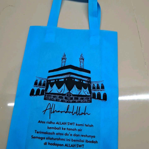 (Isi 12 Biji) Tas Press Souvenir Haji Umroh Murah Poll Dan Terlaris