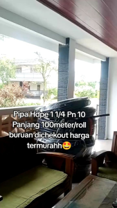 Pipa Hdpe 1 1/4 inci PN10 100meter/rol