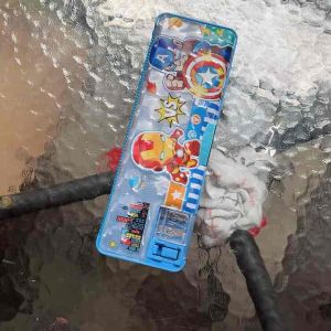 Kotak Pensil Magnet Plus Serutan 3D Superhero FC 1761