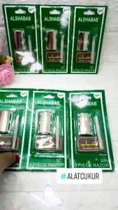 Alat Cukur Kumis Dan Jenggot Al Shabab | Cukuran Besi Silet Razor Al Shabab (Pcs)