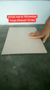 Kertas Nasi Gajah Biru 25x35 Per 50 Helai