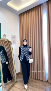 Oneset Bordir Fiolla 3in1