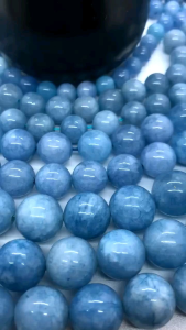 Gelang Keberuntungan Hitam Polos Aquamarine