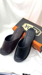 7F13 รองเท้าแตะสวม ผู้ชาย  ADDA แอ็ดด้า รองเท้าลำลอง พื้น PVC หนังนุ่ม ไซส์ 39-44