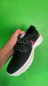 Sepatu Anak Perempuan Kuromi Bordir Sepatu Sneakers Anak Perempuan | Sepatu Sekolah Anak TK SD SMP