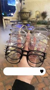 Kính tròn thời trang nhỏ nhựa dẻo lõi kim loại 8303A