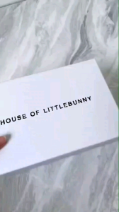 tas selempang slingbag bunny bag with 2 strap include box(leather pu)