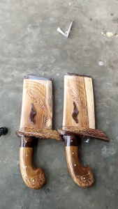 Golok Kebun Serbaguna & Kupas Kelapa Baja: Alat Kebun Praktis