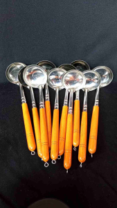 sinduk irus cuanki sinduk sayur bahan stainless steel gagang kayu rapih kokoh