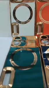 Casing List Gold Magsafe Vivo Y03 Y02 Y02T Y15S Y15A Y01 Y16 Y17s Y18 Y20 Y20S Y12S Y20I Y22 V29 5G Y18 Y02 Y02T Y15S Y01 Y15A - Casing List Gold