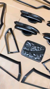 Paket Garnish Depan Belakang Outer Handle Tank Cover All New Ertiga 2018 2021 2022 UP Hitam Chrome