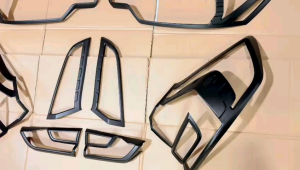 Paket Lengkap All New Ertiga 2018-2027 Garnish Depan Belakang & Outer Handle Tank Cover Hitam Chrome