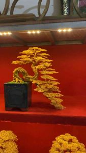 cây bon sai uốn thủ công cây cảnh nghệ thuật cây bon sai dây đồng