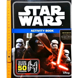 หนังสือกิจกรรม เด็ก สติ๊กเกอร์ STARWARS ACTIVITY BOOK (50 STICKERS) หนังสือใหม่ STICKERS ครบค่ะ