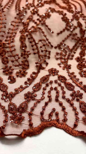 Bahan Kain Tille Kebaya Elishaap Spaengle Lace/Kain Tile Spinggel Elishaap Full payett