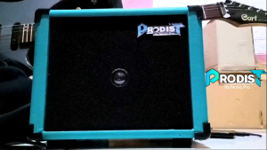 Ampli Gitar Listrik - Ampli Mini 4 Inch Sudah Distorsi
