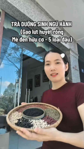 Yagita Đậu Đen Xanh Lòng Rang Sẵn 1kg Thơm Dùng Nấu Nước Uống Ngũ Cốc Tự Nhiên