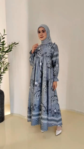 GAMIS HAMIDA TENCEL TWILL IMPORT | DRESS PREMIUM BEST SELLER | BAJU GAMIS WANITA MUSLIMAH