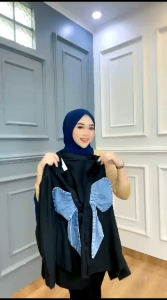 OOTD ONE SET BUFFY/SETELAN BUFFY PITA JEANS LOVITA