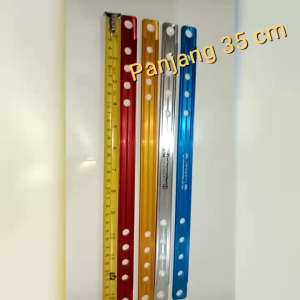 tiang plat serbaguna panjang 35cm/breket plat aluminium panjang