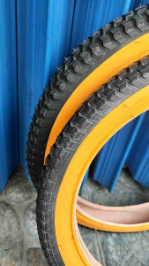 Ban Luar Sepeda Ukuran 18 x 2.125 Lucky Stone Hitam Coklat Anak Mini BMX Lipat | High Quality